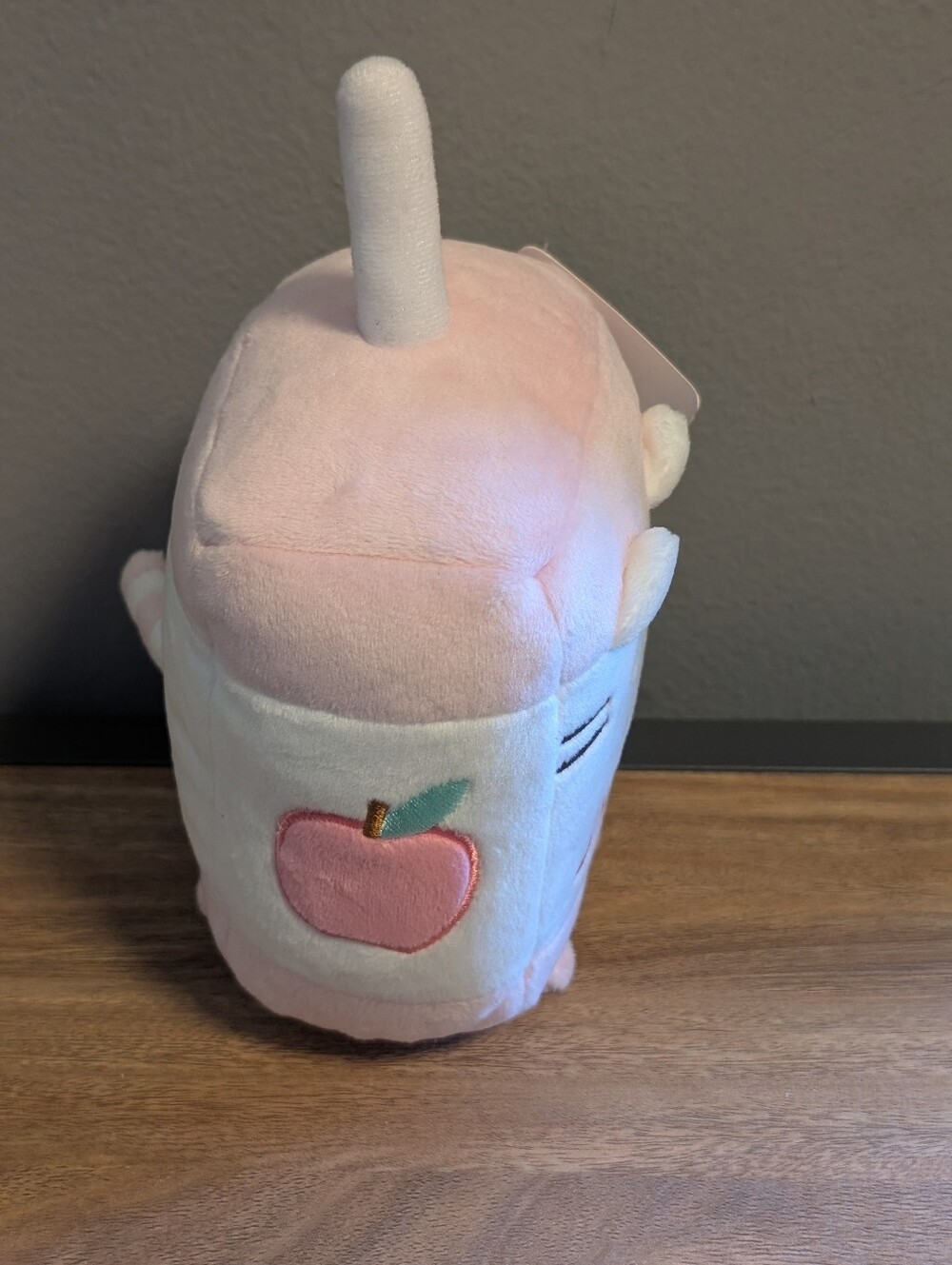 Pusheen Pink Apple Juice Box Sips Plush New Kawaii - Picture 5 of 11